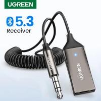 ราคา Ugreen Wireless Bluetooth 5.3 Receiver 3.5mm Car AUX Audio Stereo Music Adapter (5945331370)