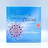 ราคา น้ำหอมแท้100% Salvatore Ferragamo Incanto Charms EDT 100 ml. กล่องซีล (44020442860)