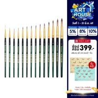 ราคา Renaissance (เรนาซองซ์) พู่กัน พู่กันสีน้ำ ชนิดหัวกลม เบอร์ 0 - เบอร์ 6 จำนวน 1 ด้าม (41700464297)