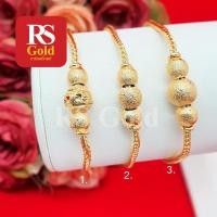 ราคา สร้อยข้อมือทองลายสี่เสาคั่นเม็ด ความยาว 6.2-7 นิ้ว หุ้มเศษทองแท้เยาวราช (18851791216)