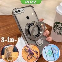 ราคา [3 in 1] FOR เคส เคสสำหรับ oppo a5s oppo a12 oppo A7 oppo a3s oppo a12e F9 เคสโทรศัพท์ ซอฟต์เคส ซิลิโคนกันกระแทก ปกใหม่ดีไซน์สวยงาม 360 ° ใส บาง พร้อมที่จับ SJXMSZJ01 (26678471702)
