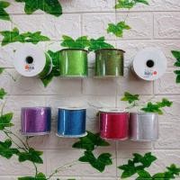 ราคา ริบบิ้นคริสต์มาส (รหัส: YEO29-0250) ริบบิ้นคริสต์มาส ตกแต่งคริสต์มาส 7 ซม. x 2.5 ม. (56551563279)