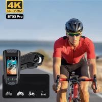ราคา 4K Action Camera Motorcycle Bike Helmet Camera HD Screen Dash Cam for Bicycle WiFi Multifunction Sports DV with Light Ho (29135522984)