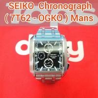 ราคา นาฬิกาผู้ชาย SEIKO (7T62-OGKO) Chronograph Mans สายยาว 20cm. (11750415633)