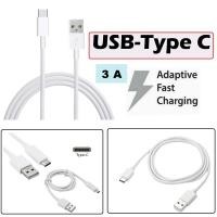 ราคา For Samsung TYPE C Cable USB-C Fast Charger 3A Genuine Data Sync Official Lead(White) (1405860728)