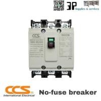 ราคา CCS No-fuse breaker เบรคเกอร์ 3P 20A MCCB 3เฟส 20แอมป์ (8090862522)