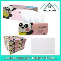 ราคา MA Home [ต่อแพ็ค] Bamboo Made Soft Disposable Portable Dry Facial Tissue Paper Cleanser Oil Removal Absorbent (40824594673)