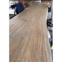 ราคา โต๊ะไม้แผ่นเดียว ยาว 4 เมตร หนา 10 cm (24620236341)