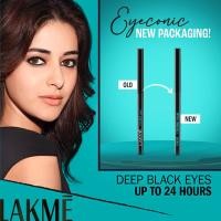 ราคา {**ส่งฟรี**} SMALL INDIA New Lakme Eyeconic Kajal Long Lasting Kajal 0.35g Black (12336803066)