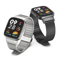 ราคา MIJOBS Milanese สําหรับ Redmi นาฬิกา 3 สายนาฬิกาซิลิโคนสแตนเลสผู้ชายผู้หญิงสร้อยข้อมือแม่เหล็กสายรัดข้อมือสําหรับ Xiaomi Redmi นาฬิกา 3 Global Version Watchband (43476821582)
