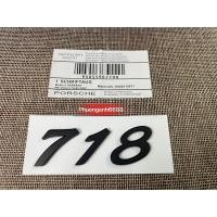 ราคา สติ๊กเกอร์ติดรถ Pororo 718 Letter 718 Porsche โลโก้ Porsche 718 (47056149935)