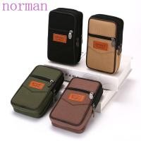 ราคา NORMAN กระเป๋าโทรศัพท์ผู้ชาย,กระเป๋าโทรศัพท์มือถือแนวนอนสองชั้น,กระเป๋าสตางค์กระเป๋าเข็มขัดผ้าใบแนวตั้งผู้ชายเอวแพ็คแคมป์ปิ้ง (44078890756)