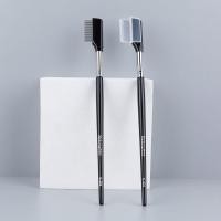 ราคา New Product#Charming Girl S304Eyelash steel comb to remove fly legs, ultra-fine toothed eyelash brush, eyebrow comb with protective cover11Y (55457215782)