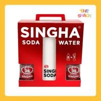 ราคา สิงห์โซดาเฟรชทีฟแพคเกจ 325มล. แพค6 แถมกระบอกน้ำ Singha Soda Water (41776183084)