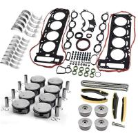 ราคา Engine Parts Rebuild Full Gasket Piston Timing VVT Gears Kit For Mercedes-Benz C63 E63 SL63 AMG C21 (44854021381)
