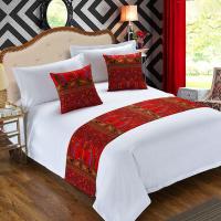 ราคา ซาติน ผ้าแจ็คการ์ด ผ้าคาดเตียงและผ้าพันคอผ้าปูที่นอน-แฟชั่นเตียงธง,สําหรับกษัตริย์/ราชินี/คู่ขนาดโรงแรมบ้านห้องนอนตกแต่ง (57256659816)