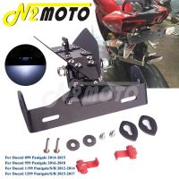 ราคา N2 For DUCATI 899 959 Panigale License Registration Plate Holder LED Light For Ducati 1199 1299 Panigale/S/R Rear Tail T (24018996665)