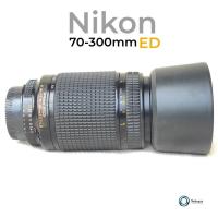ราคา เลนส์ NIKON AF NIKKOR 70-300mm F4-5.6D ED Telephoto Zoom Nikon F Mount พร้อมฝาหน้า ท้าย 62 mm Hood (26107761867)