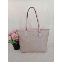 ราคา COACH F58292SV/Light Khaki Canationกระเป๋า Coach tote สะพายยอดฮิตเลยค่ะรุ่นนี้ (7638535987)