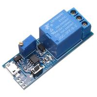 ราคา Relay timer module Trigger Switch รีเลย์หน่วงเวลา 0-24 วินาที DC 5-30V (6432308857)