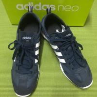 ราคา Adidas NEO สีน้ำเงินsize 9UK ของแท้ใส่ครั้งเดียว (2158947784)