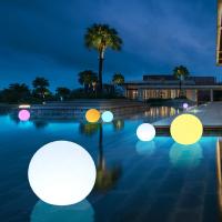 ราคา SS.ลูกบอลชายหาด LED ไฟสระว่ายน้ำ LED 16สี ลูกบอลลอยไฟกันน้ำIP68 ลูกบอลชายหาด ไฟลูกบอลลอยน้ำไฟใต้น้ำพร้อมรีโมทคอนโทรล (53604368650)