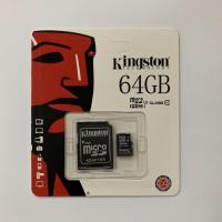 ราคา เมมโมรี่การ์ด Kingston Memory Card Micro SD SDHC 64 GB Class 10 แถม Adapter (25921719367)