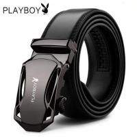 ราคา พรีออเดอร์ Playboy เข็มขัดหนังสำหรับนักธุรกิจสไตล์เกาหลี (108183322)