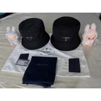ราคา Prada Re-Nylon Bucket Hat (used like new) Size S (40070774944)