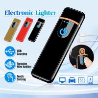 ราคา ไฟแช็กขนาดเล็กแบบชาร์จไฟได้ด้วย USB ระบบสัมผัส (52203487522)
