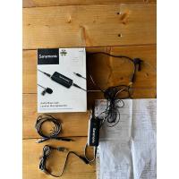 ราคา ไมค์โครโฟนติดเสื้อ Saramonic LavMic Audio Mixer with Lavalier Microphone kit (15598758429)