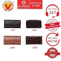 ราคา กระเป๋าสตางค์ผู้หญิงหนังวัวสีน้ําตาล แรงม้า3129-43-50-54 (55356112739)
