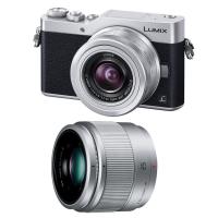 ราคา 【Excellent】 ชุดกล้องมิเรอร์เลส Lumix GF9 พร้อมเลนส์ซูมคู่และเลนส์ฟิกซ์ สีเงิน (DC-GF9W-S) (56203187934)