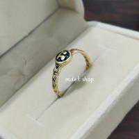 ราคา แหวนหัวนะโม ก้านถักเปีย เนื้อทองเหลืองแท้ (41800355640)