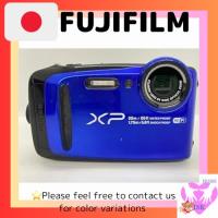 ราคา FUJIFILM Digital Camera XP120 Blue Waterproof FX-XP120BL used, genuine used japanese cameras direct from japan (26111900560)
