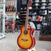 ราคา Fortis กีต้าร์โปร่ง รุ่น FG-4015C ขนาด 40 นิ้ว สีซันเบิร์ส บอดี้เคลือบเงาสวยงาม | ฟรี ปิ๊ก ใบคอร์ด ที่เก็บปิ๊ก ประแจ (10723629932)
