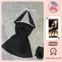 ราคา เดรสดีไซน์เอวปาดไหล่และลูกไม้ให้แบนหุ่น เดรสเปิดไหล่ระบายสีขาวเอวบานทรงเอเดรสจั๊มระบาย (45351400553)