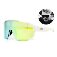 ราคา แว่นปั่นจักรยาน POC Aspire ขนาด 143-0-125 สีขาว เปลี่ยนเลนส์ได้ 3 สี ป้องกันรังสี UV400 กันแดดได้ 100% พร้อมคลิปออนสายตา (2502861036)