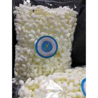 ราคา ดอกมะลิ มะลิวง ดอกมะลิวงใหญ่ ถุงใหญ่ 200-250วง เกรด อย่างดี ร้อยง่าย มีรู สวยมากๆๆ สีขาวนวล เสมือนจริง พลาสติกอย่างดี (24736099912)