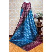 ราคา ( รวมผ้า 3 ตะกอ ) ผ้าไหมมัดหมี่ ผ้าไหมแท้ทอมือ งาน 3 ตะกอ อาบน้ำยาพร้อมใช้ ราคาจัดโปรพิเศษ (42353483620)