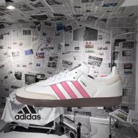 ราคา （ของแท้ 100 %） adidas originals Samba OG spezial gazelle IG1962 สีขาว/น้ำตาล/แดง (42109406848)