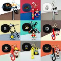 ราคา for Samsung Galaxy Buds4 Pro Case Cartoon Mario One Piece Luffy Keychain Pendant Silicone Soft Case Suitable for Samsung Galaxy Buds4 Shockproof Shell Protective Sleeve (43478940842)