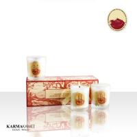 ราคา KARMAKAMET | Aromatic Petite Glass Candle / Set | คามาคาเมต เทียนหอม ตกแต่งบ้าน ปรับอากาศ ผ่อนคลาย ของขวัญ (2796649872)