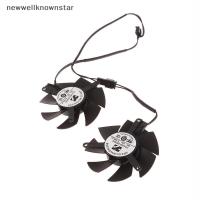 ราคา Newwellknownstar 1 คู่ FS1250-S2053A 0.19A GPU VGA กราฟิกการ์ดพัดลมสําหรับ GTX 1650 1630 GTX1650 D6 OC Low Profile 4G การ์ด Cooling CCB (52004927092)
