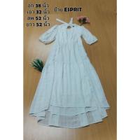 ราคา เดรสยาว สีขาว แบรนด์ ESPRIT (25612231071)