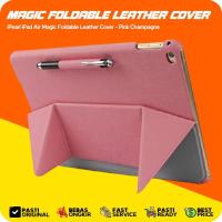 ราคา เคสไอโฟน iPad Air 1/2 Magic หนังพับได้ สีชมพู Smart Cover (22825323648)