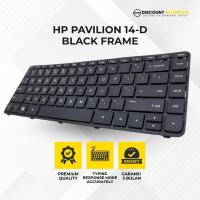 ราคา คีย์บอร์ด HP PAVILION 14-D สีดํา FRAME (43126559204)