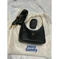 ราคา กระเป๋า jelly bunny สีดำ มีสายสั้นและสายยาวให้ 2 สาย แถมกระเป๋ามินิ (24416403100)