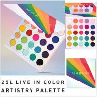 ราคา ของแท้ พร้อมส่ง 25L LIVE IN COLOR ARTISTRY PALETTE (2404250840)