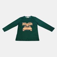 ราคา เสื้อยืดแขนยาว Unisex สําหรับเด็ก / เด็กชาย / เด็กหญิง เสื้อยืด EID EDITION สีเขียว - MOEJOE (50056958721)